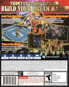 Fire Pro Wrestling World - Box - Back Image