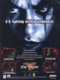 The Crow: City of Angels - Advertisement Flyer - Front Image