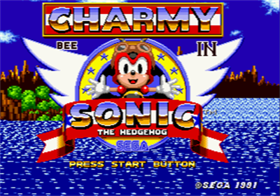 Charmy Bee in Sonic the Hedgehog - Screenshot - Game Title Image