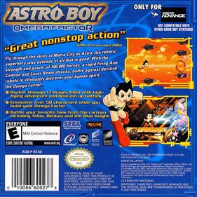 Astro Boy: Omega Factor - Box - Back Image