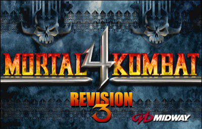 Mortal Kombat 4 - Screenshot - Game Title Image