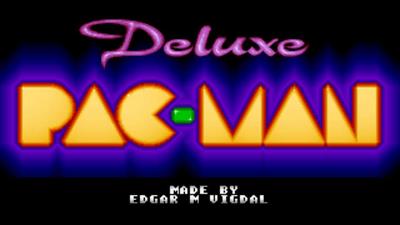 Deluxe Pac-Man - Screenshot - Game Title Image