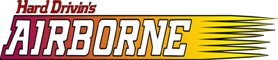 Hard Drivin's Airborne - Clear Logo Image