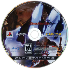 Devil May Cry 4 - Disc Image