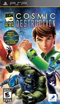 Ben 10: Ultimate Alien Cosmic Destruction - Box - Front Image