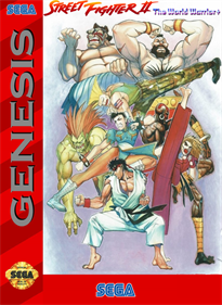 Street Fighter II: The World Warrior+ - Fanart - Box - Front Image