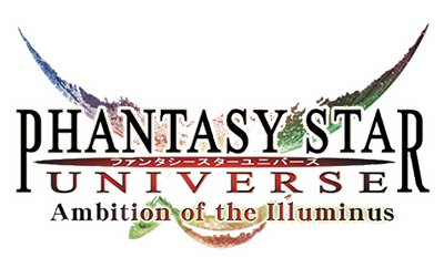 Phantasy Star Universe: Ambition of the Illuminus - Clear Logo Image
