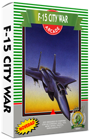 F-15 City War - Box - 3D Image