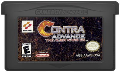Contra Advance: The Alien Wars EX - Cart - Front Image