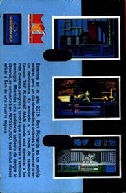 The Running Man - Box - Back Image