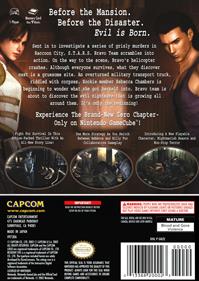 Resident Evil Zero - Box - Back Image