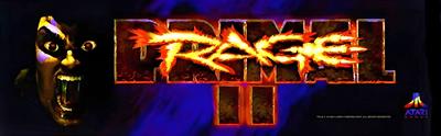 Primal Rage 2 - Arcade - Marquee Image