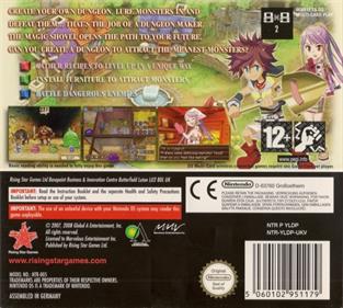 Master of the Monster Lair - Box - Back Image