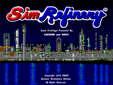 SimRefinery - Screenshot - Game Title Image