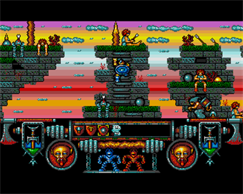 Onslaught (Hewson) - Screenshot - Gameplay Image