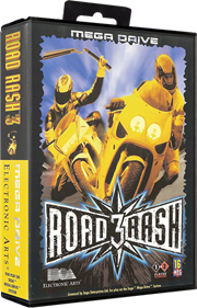 Road Rash 3 - Box - 3D Image