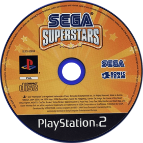 Sega Superstars - Disc Image