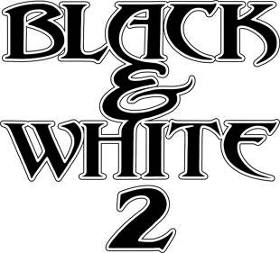 Black & White 2 - Clear Logo Image