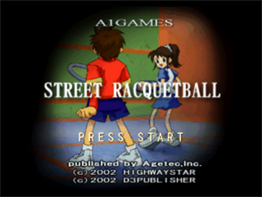 Street Racquetball - Screenshot - Game Title Image