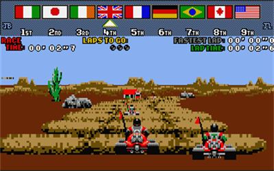 Drivin' Force - Screenshot - Gameplay Image