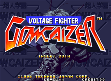Voltage Fighter Gowcaizer - Screenshot - Game Title Image