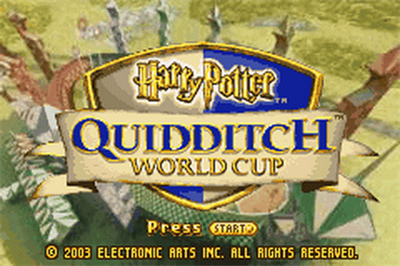 Harry Potter: Quidditch World Cup - Screenshot - Game Title Image