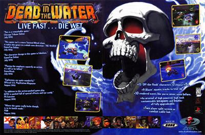 Dead in the Water - Advertisement Flyer - Front Image