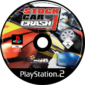 Stock Car Crash - Fanart - Disc Image