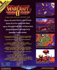 Warcraft II: Tides of Darkness - Box - Back Image