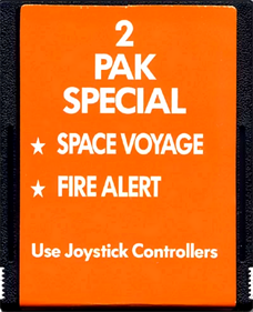 2 Pak Special: Space Voyage / Fire Alert - Cart - Front Image