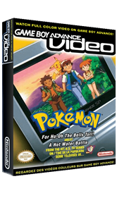 Game Boy Advance Video: Pokémon: Volume 1 - Box - 3D Image