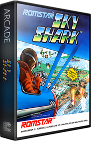 Flying Shark - Box - 3D Image