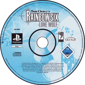 Tom Clancy's Rainbow Six: Lone Wolf - Disc Image