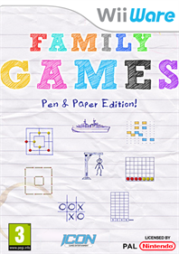 Family Games: Pen & Paper Edition! - Box - Front Image