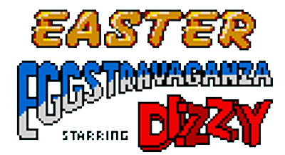 Easter Eggstravaganza Starring Dizzy - Clear Logo Image