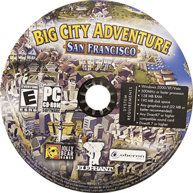 Big City Adventure: San Francisco - Disc Image