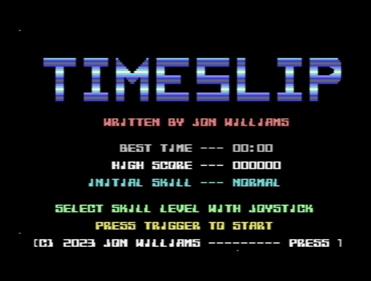 Timeslip - Screenshot - Game Title Image
