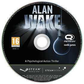 Alan Wake - Fanart - Disc