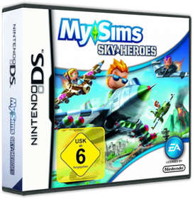 MySims: SkyHeroes - Box - 3D Image