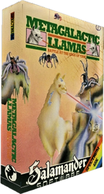 Metagalactic Llamas: Battle at the Edge of Time - Box - 3D Image
