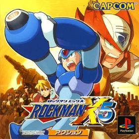 Mega Man X5 - Box - Front Image