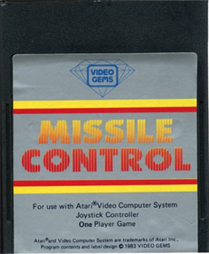 Missile Control - Cart - Front Image
