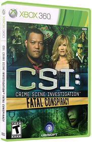 CSI: Fatal Conspiracy - Box - 3D Image