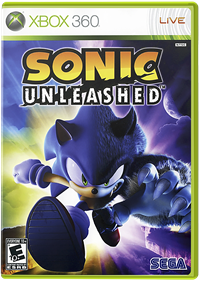 Sonic Unleashed - Box - Front - Reconstructed