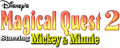 Disney's Magical Quest 2 Starring Mickey & Minnie - Clear Logo Image