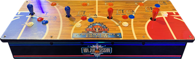 NBA Jam Tournament Edition - Arcade - Control Panel Image