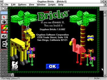 Bricks: the Ultimate Construction Toy! - Screenshot - Game Title Image