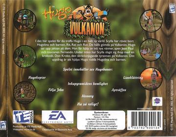 Hugo: Jungle Island - Box - Back Image