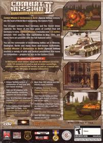 Combat Mission II: Barbarossa to Berlin - Box - Back Image