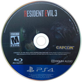 Resident Evil 3 - Disc Image